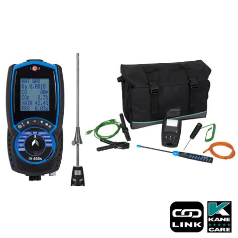 KANE 458s Link Flue Gas Analyser Pro Kit 